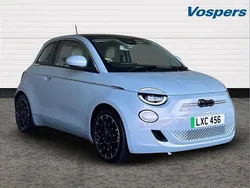 Blue Used 2021 Fiat 500e La Prima Hatchback | £15,495 (Fair price)