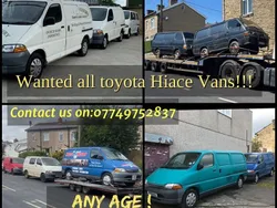 White Used 1999 Toyota HiAce MPV | £999 (Good price)
