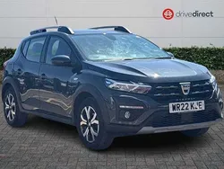 Metallic moonstone grey Used 2022 Dacia Sandero Prestige Hatchback | £12,151 (Fair price)