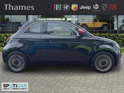 Black Used 2022 Fiat 500e Red Hatchback | £19,995