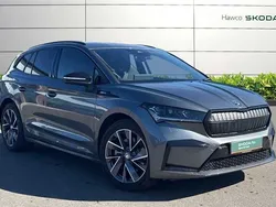 Grey Used 2024 Skoda Enyaq iV SportlinePlus SUV | £38,495 (Expensive)