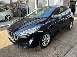 Black Used 2017 Ford Fiesta Titanium Hatchback | £7,990 (Fair price)