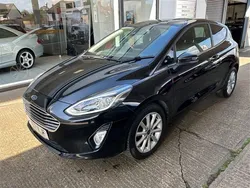 Black Used 2017 Ford Fiesta Titanium Hatchback | £7,990 (Fair price)