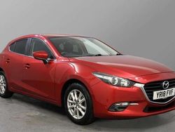 Red Used 2018 Mazda 3 Hatchback | £10,118 (Fair price)