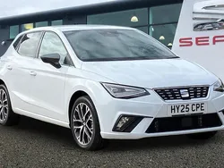 White Used 2025 Seat Ibiza XCELLENCE Hatchback | £19,260 (Fair price)