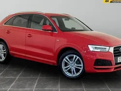 Red Used 2017 Audi Q3 S-Line SUV | £10,995 (Good price)