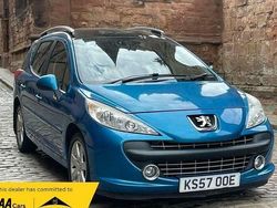 Blue Used 2008 Peugeot 207 Sport Estate | £2,990 (Fair price)