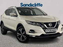 White Used 2020 Nissan Qashqai SUV | £13,792 (Fair price)