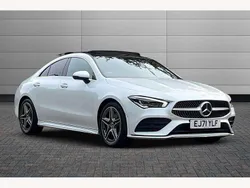 White Used 2022 Mercedes CLA200 AMG Line Premium Plus Coupe | £26,350 (Fair price)