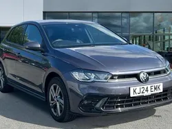 Grey Used 2024 VW Polo R-line Hatchback | £21,256 (Fair price)