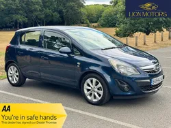 Blue Used 2014 Vauxhall Corsa Excite Hatchback | £2,979 (Good price)