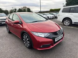 Red Used 2014 Honda Civic SE Plus Hatchback | £7,498 (Fair price)