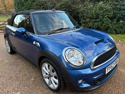 Blue Used 2012 Mini Cooper S Cabriolet Cabriolet | £5,777 (Fair price)