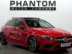 Red Used 2019 Mercedes A35 AMG Premium Plus Hatchback | £24,490 (Fair price)