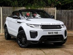 White Used 2019 Land Rover Range Rover evoque HSE Dynamic Cabriolet | £20,950 (Fair price)