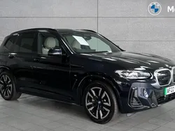 Black Used 2022 BMW iX3 M Sport SUV | £28,991 (Fair price)