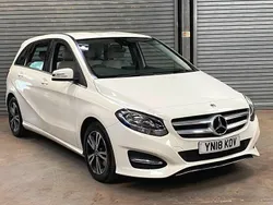 White Used 2018 Mercedes B180 SE MPV | £13,450 (Fair price)