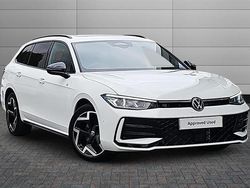 Pure white New 2025 VW Passat R-line | £40,150 (Expensive)