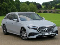 Manufaktur paint manufaktur alpine grey solid Used 2024 Mercedes E300 AMG Line Premium Plus Estate | £62,900