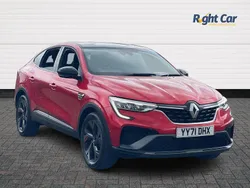 Flame red Used 2021 Renault Arkana RS Line SUV | £17,499 (Fair price)