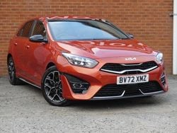 Orange Used 2022 Kia Ceed GT GT-Line Hatchback | £15,884 (Fair price)