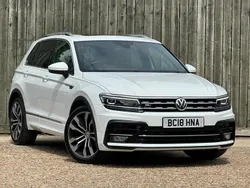 White Used 2018 VW Tiguan R-line SUV | £22,000 (Fair price)