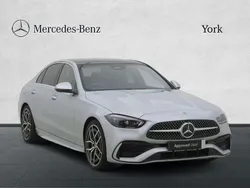 Silver Used 2024 Mercedes C200 AMG Line Premium Plus Sedan | £38,000