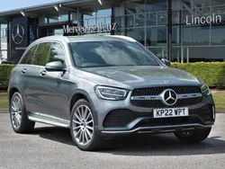 Selenite grey metallic Used 2022 Mercedes GLC300 AMG Line Premium Estate | £29,799 (Fair price)