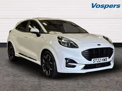 White Used 2022 Ford Puma Gen-E ST-Line X SUV | £16,900