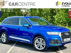 Blue Used 2017 Audi Q7 S-Line SUV | £23,700 (Super price)