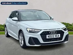 White Used 2022 Audi A1 S-Line Hatchback | £19,978 (Good price)