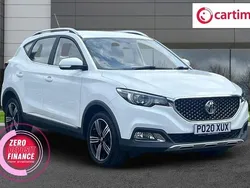 White Used 2020 MG ZS Exclusive Sedan | £12,990 (Fair price)