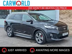 Black Used 2019 Kia Sorento GT-Line SUV | £20,490 (Fair price)