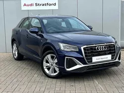 Navarra blue metallic Used 2023 Audi Q2 S-Line SUV | £26,950 (A bit pricey)