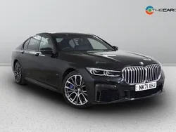 Black Used 2021 BMW 740 M Sport Sedan | £39,468 (Fair price)