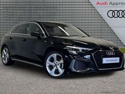 Black Used 2023 Audi A3 S-Line Hatchback | £22,653 (Fair price)