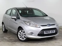 Silver Used 2009 Ford Fiesta Zetec Hatchback | £3,475 (Fair price)