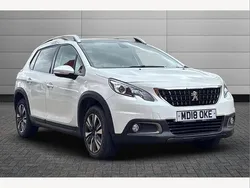 White Used 2018 Peugeot 2008 Allure Premium SUV | £7,595 (Fair price)
