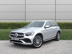 Silver Used 2019 Mercedes GLC220 AMG Line Premium | £18,990 (Fair price)