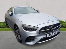 Silver Used 2021 Mercedes E220 AMG Line Premium Coupe | £28,499 (Fair price)
