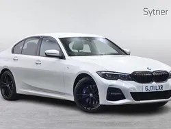 Mineral white Used 2021 BMW 330e M Sport Sedan | £25,000 (Fair price)