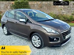 Brown Used 2014 Peugeot 3008 Active Hatchback | £3,995 (Fair price)