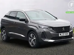 Grey Used 2022 Peugeot 3008 Allure Premium Hatchback | £18,599 (Fair price)