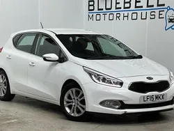 White Used 2015 Kia Ceed 2 Hatchback | £4,995 (Good price)