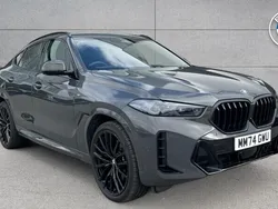 Grey Used 2024 BMW X6 M Sport SUV | £65,985 (Expensive)
