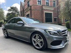 Grey Used 2017 Mercedes C200 AMG line Sedan | £11,981 (Fair price)