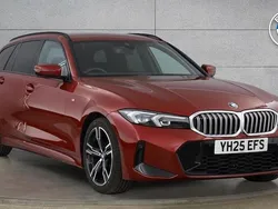 Red Used 2025 BMW 320 M Sport Estate | £35,250 (A bit pricey)