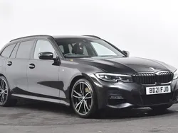 Black Used 2021 BMW 320 M Sport Estate | £25,490 (Expensive)