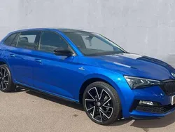 Blue Used 2023 Skoda Scala Monte Carlo Hatchback | £17,395 (Fair price)