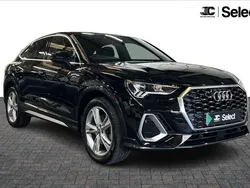 Black Used 2020 Audi Q3 Sportback S-Line SUV | £27,500 (Fair price)